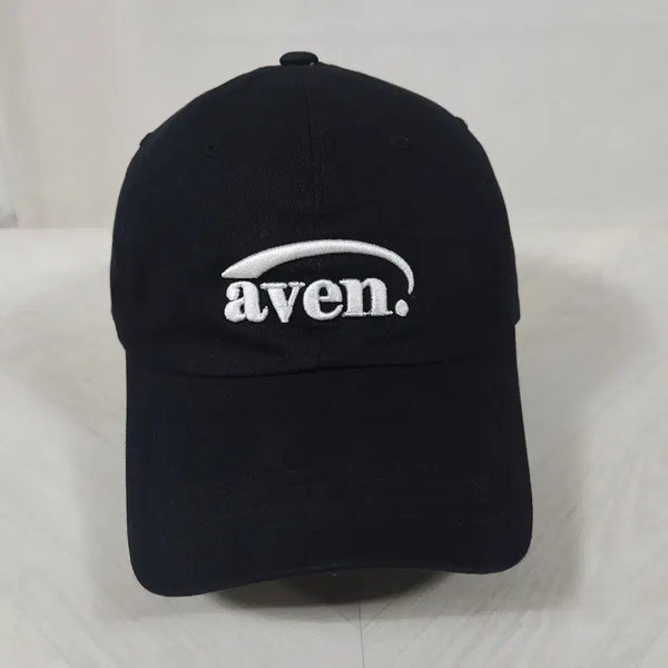 [BUNJANG] HOMERUN CAP AVEN Logo Ball Cap Black / HOMERUN CAP AVEN 아벤 로고 볼캡 모자 블랙 남녀공용