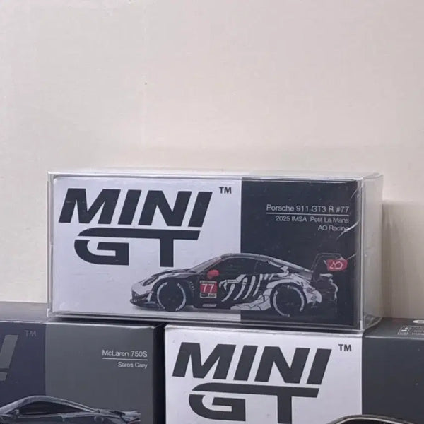 [BUNJANG] MiniGT Porsche 911 GT3 R #77 2025 IMSA Le Mans AO Racing / 미니지티 포르쉐 911 GT3 R #77 1143