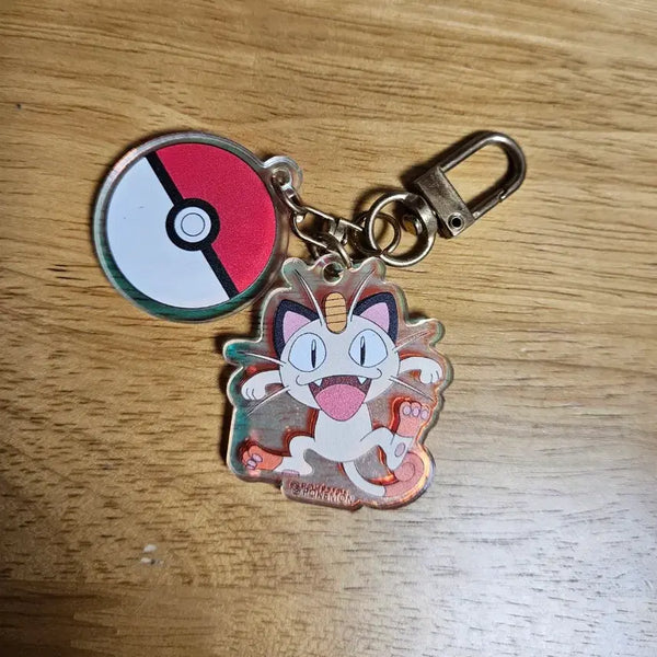 [BUNJANG] Meowth Pokemon Keychain / 포켓몬스터 나옹 키링 판매