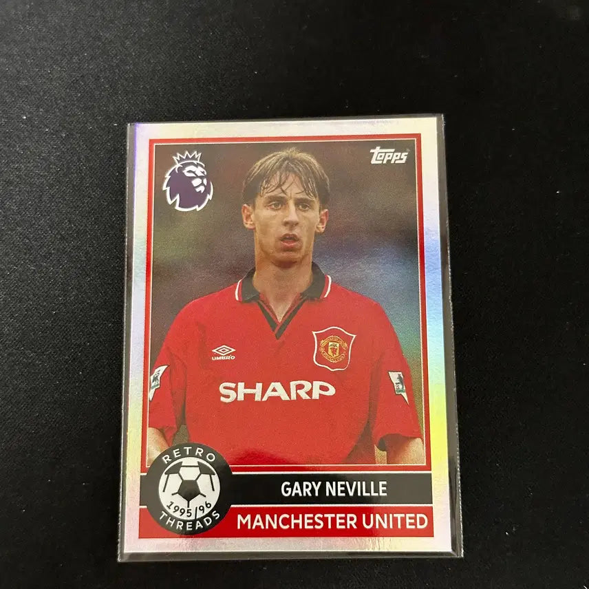 [BUNJANG] Manchester United Gary Neville Topps Insert Card / [맨유] 탑스 개리 네빌 인서트
