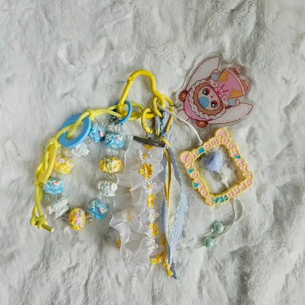 [BUNJANG] Baby Three Keyring Strap / 베이비쓰리 키링 스트랩