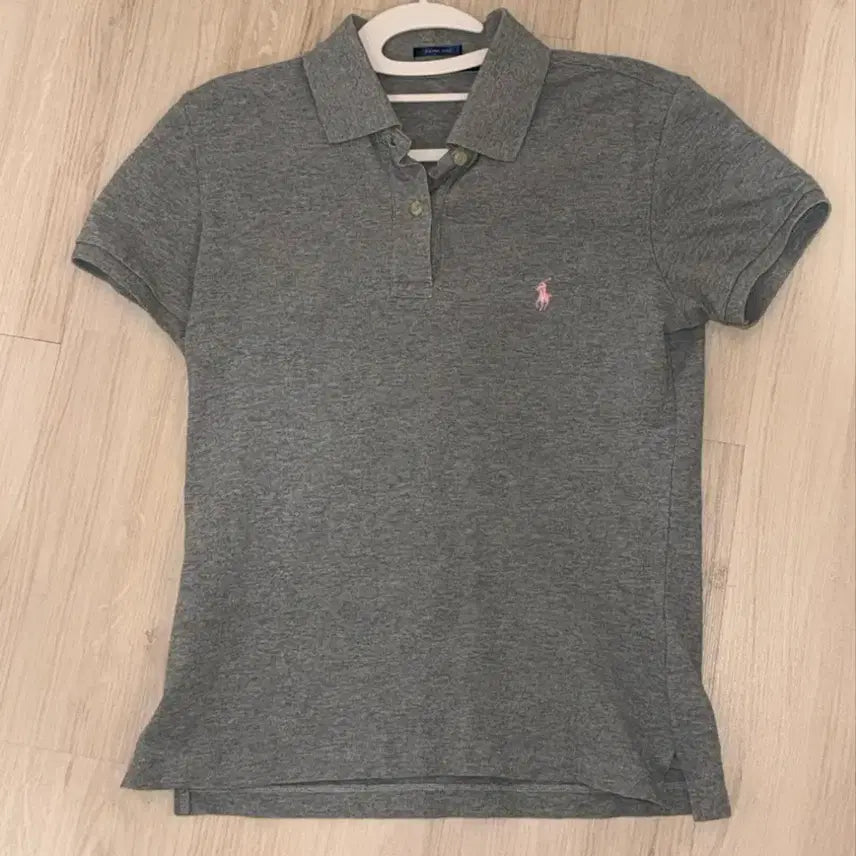 [BUNJANG] Polo Ralph Lauren Slim Fit Polo Shirt Grey / 폴로 랄프로렌 슬림핏 카라티 그레이