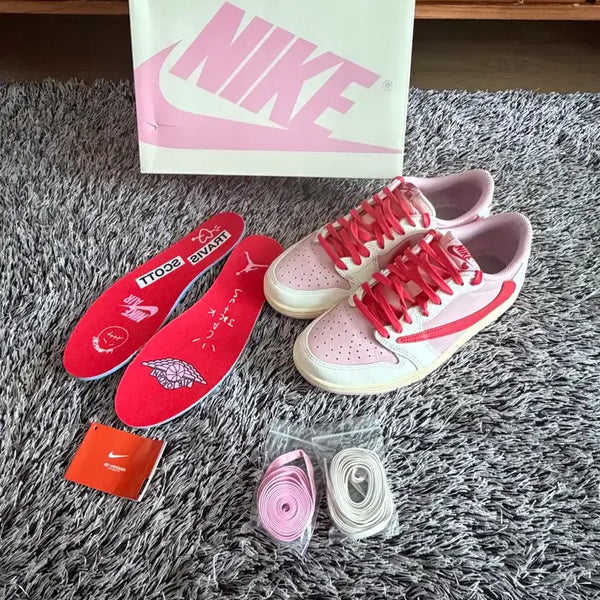 [BUNJANG] Air Jordan 1 Low 'Skat Pink' - Gently Used / 조던1로우스캇 핑크 극미중고