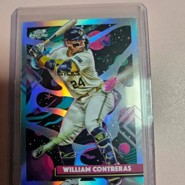 [BUNJANG] Milwaukee Brewers William Contreras 2025 Topps Cosmic Refractor / 밀워키)윌리엄 콘트레라스 2025 탑스 Cosmic 리플렉터