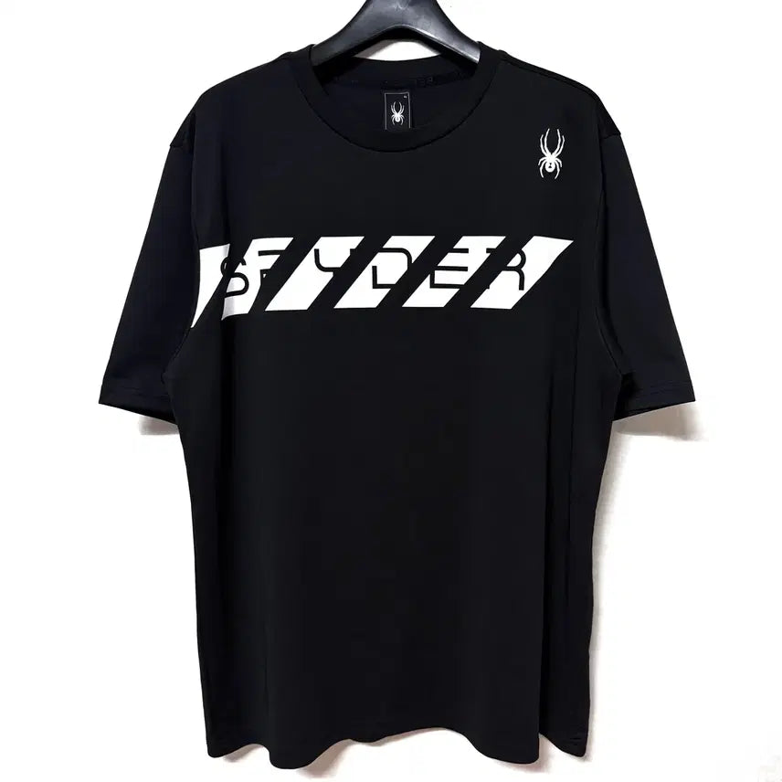 [BUNJANG] Spider Functional Short Sleeve T-Shirt Black XL / [XL,105]스파이더 기능성 반팔티 티셔츠 블랙