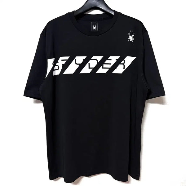 [BUNJANG] Spider Functional Short Sleeve T-Shirt Black XL / [XL,105]스파이더 기능성 반팔티 티셔츠 블랙