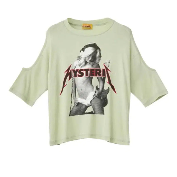 [BUNJANG] Hysteric Glamour Graphic Print T-Shirt / 히스테릭글래머