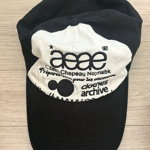 [BUNJANG] Aeae Black Cap Hat / Aeae 에이이에이이 블랙 캡모자 새상품