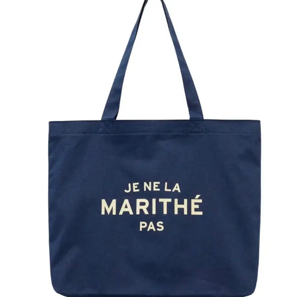 [BUNJANG] Marithe Francey (JENELA) ECO BAG - Blue / 마리떼 JENELA ECO BAG, blue