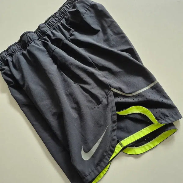 [BUNJANG] Nike Men's Sports Shorts Dark Grey Fluorescent Trim / 나이키 스포츠 반바지 (MS