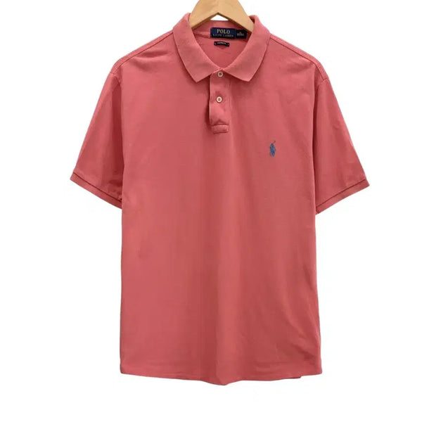 [BUNJANG] Polo Ralph Lauren Pink Pique Polo Shirt (XL) / 폴로 반팔 피케티 카라티 핑크 (XL)