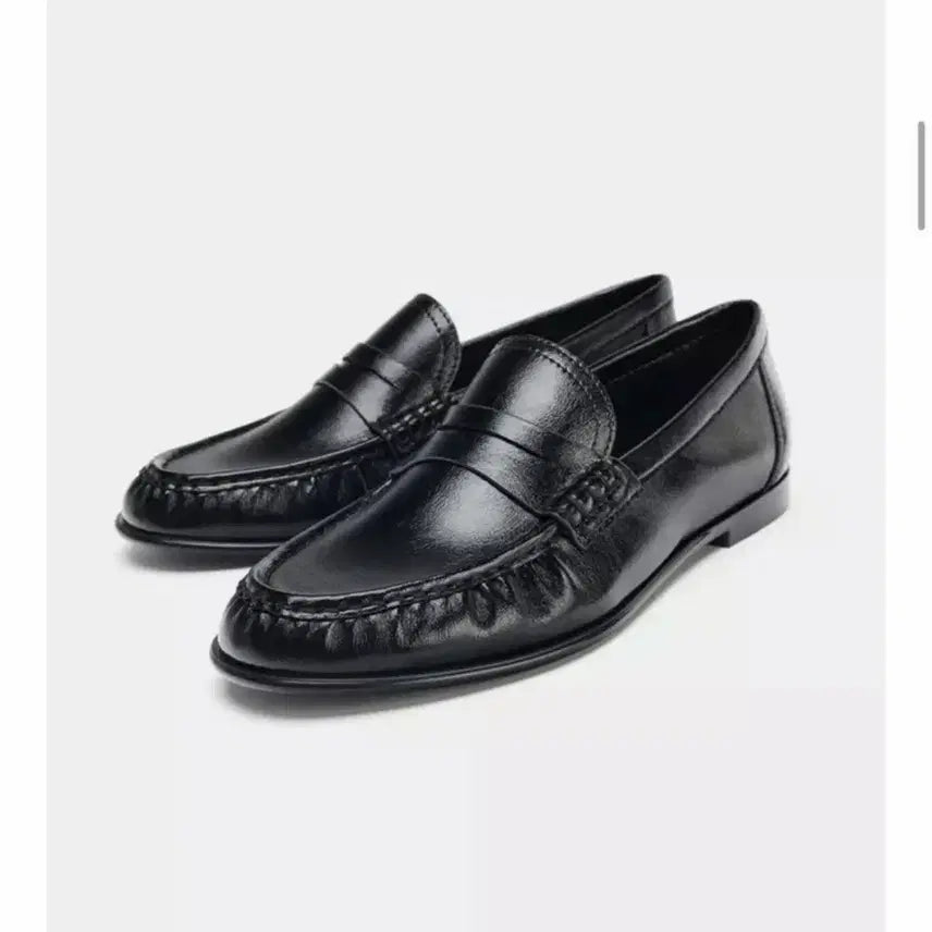 [BUNJANG] Zara Soft Shirring Loafers (Size 38) / 더로우맛 자라 소프트 셔링 로퍼 (38)