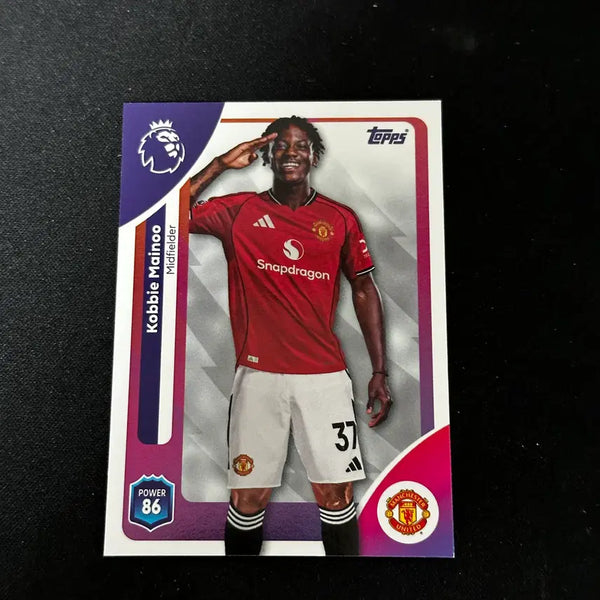 [BUNJANG] Manchester United "Top No. 9" Mainoo Base Card / [맨유] 탑스 마이누 베이스
