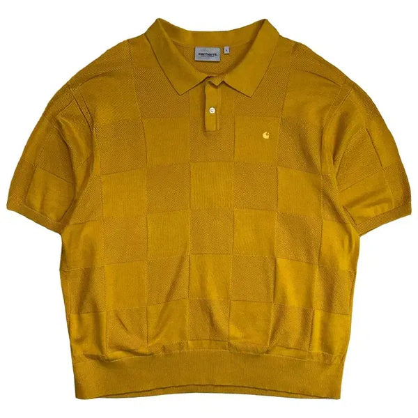 [BUNJANG] Carhartt WIP S/S Paxton Knit Polo Shirt L / CARHARTT WIP S/S 팩스턴 니트 폴로 셔츠 L