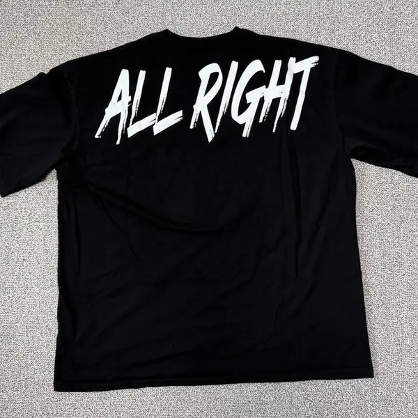 [BUNJANG] Allight Logo T-Shirt / 올라잇 반팔 티셔츠