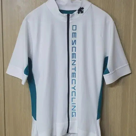 [BUNJANG] Descente Cycling Jersey White/Mint Size 100 / 데상트 자전거 저지 100