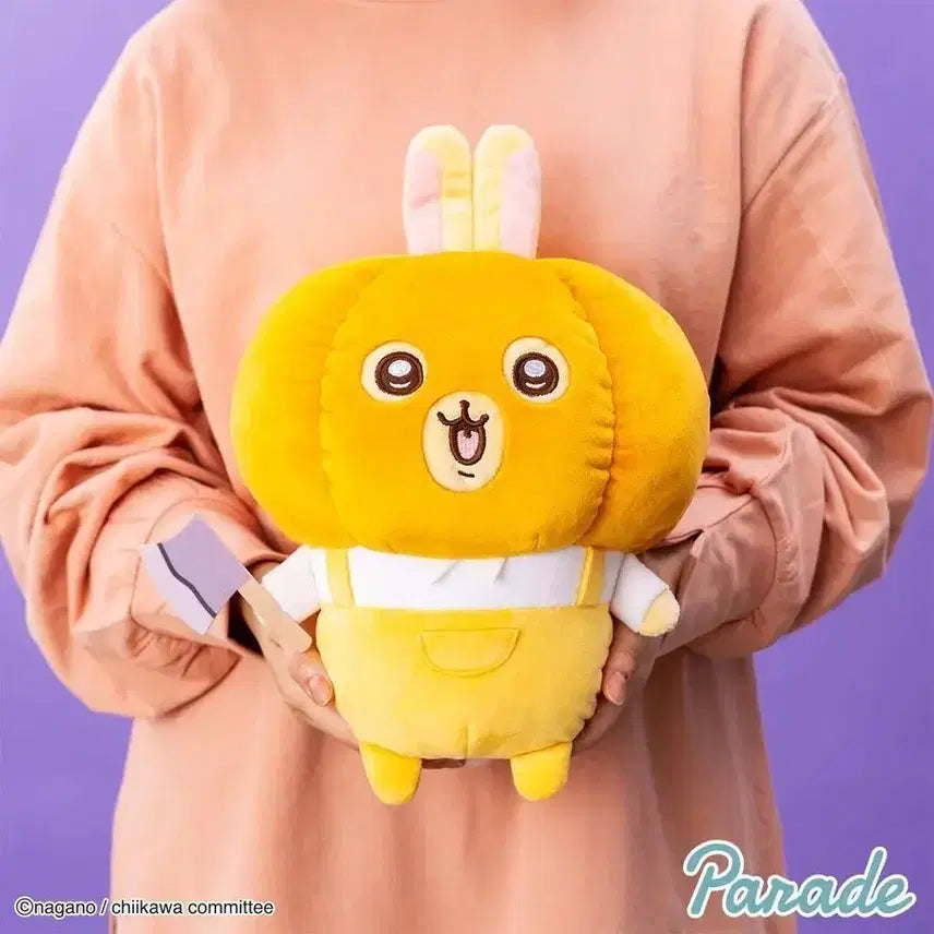[BUNJANG] Chiikawa Usagi Big Nuigurumi Plush / 치이카와 먼작귀 big 빅누이구루미 호박 우사기 호사기 인형