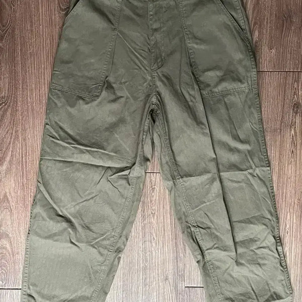 [BUNJANG] Universal Overall Workest Fatigue Pants Khaki XL / 유니버설 오버롤 워커스 퍼티그 팬츠 카키 XL