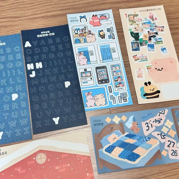 [BUNJANG] DduDdu Store Sticker Collection / 뚜뚜상점 스티커모음