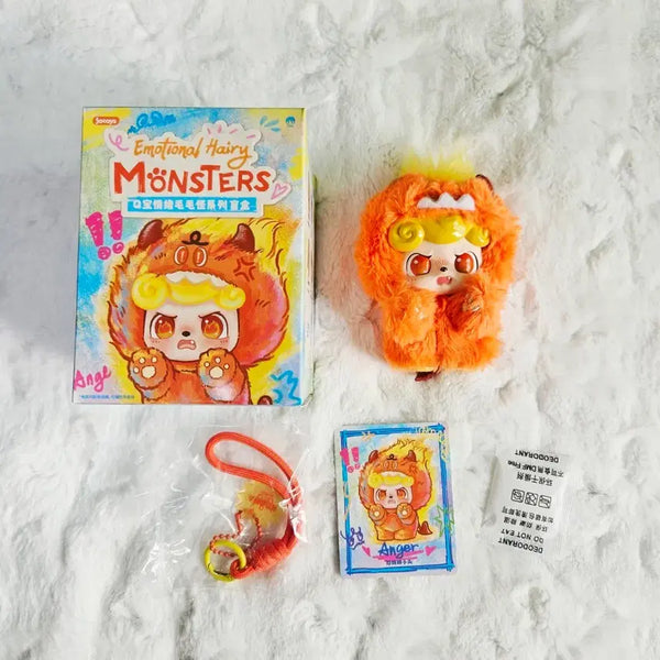 [BUNJANG] Qkid Emotional Monster Figure / 큐키드 감정 몬스터 피규어