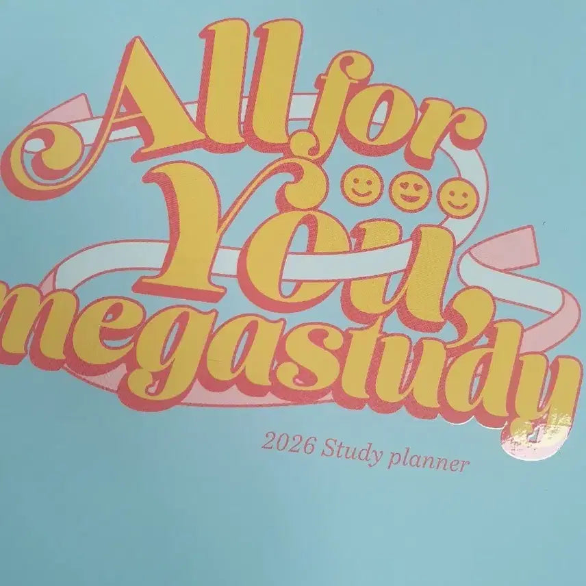 [BUNJANG] Megastudy 2026 All for You Study Planner / 메가스터디 2026 All for You 스터디 플래너