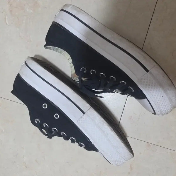[BUNJANG] Converse Platform Lift Sneakers Black 230 / 컨버스 플랫폼 리프트 스니커즈 블랙 230