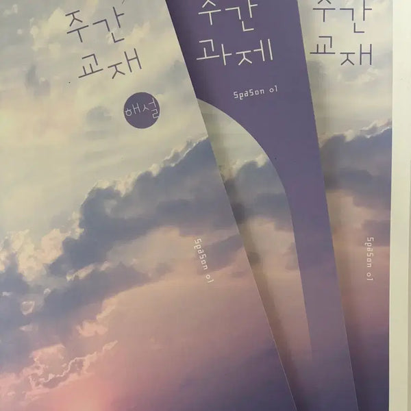 [BUNJANG] Sidae Injae Son Chang-bin T 11th Week Textbook and Commentary Assignments / 시대인재 손창빈T 11주차 교재 해설 과제