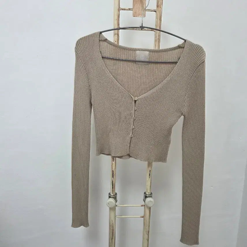 [BUNJANG] Nymph Ribbed Cardigan / 님프 NYMPH  골지 가디건 2024년제품
