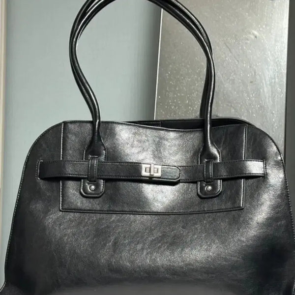 [BUNJANG] Drawfit Monarch Leather Belted Shoulder Bag / 드로우핏 모나크 레더 벨티드 숄더백 free 새상품
