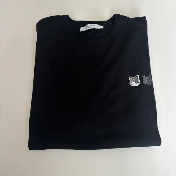 [BUNJANG] Maison Kitsuné Double Fox Head Short Sleeve T-Shirt XL / 메종키츠네 반팔티 더블폭스헤드 xl