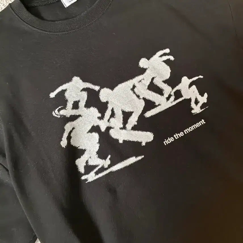 [BUNJANG] M PLAYGROUND Oversized T-Shirt / 엠플레이 그라운드 반팔 티셔츠 프리사이즈 대략 L ~XL