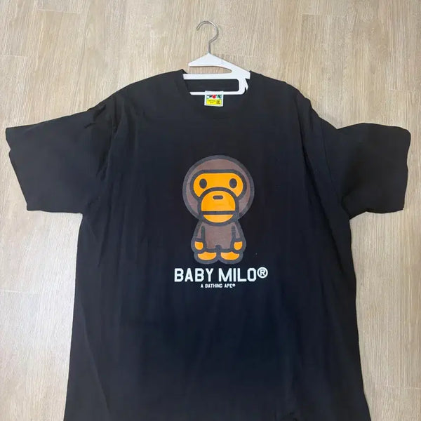 [BUNJANG] Bape Baby Milo T-Shirt Black / 베이프 베이비 마일로 티셔츠