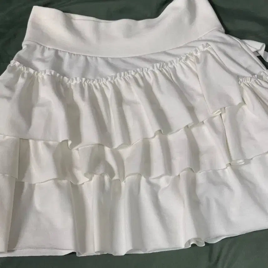 [BUNJANG] A-Line Frill Skirt / 에이블리 캉캉 스커트