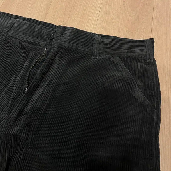 [BUNJANG] Uniqlo U Men's Black Cotton Corduroy Pants (35) / UNIQLO U 맨 유니클로 블랙 코튼 코듀로이 팬츠 (35)