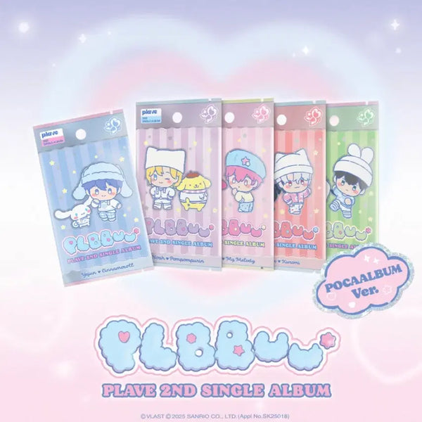 [BUNJANG] Play V BBUU Photocard Album Bundle Set (5 Types, Sealed) / 미개봉) 플레이브 BBUU 뿌 포카앨범 5종 일괄 양도