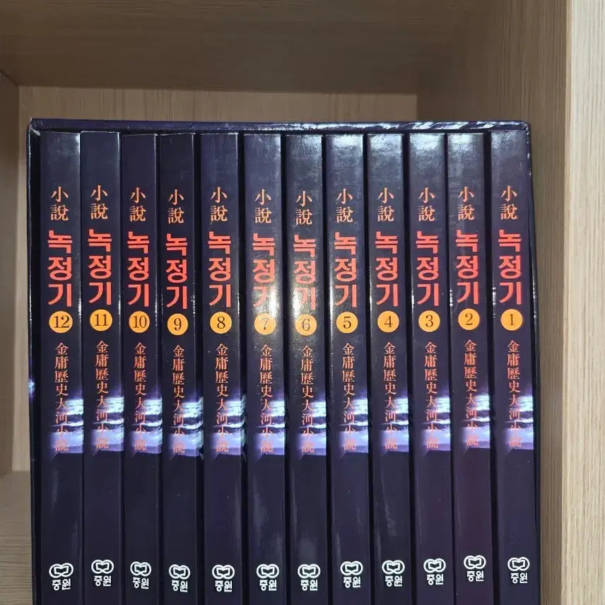 [BUNJANG] Jin Yong The Deer and the Cauldron Complete Set (12 Volumes) / 김용 무협 녹정기 전권 세트 (전12권)
