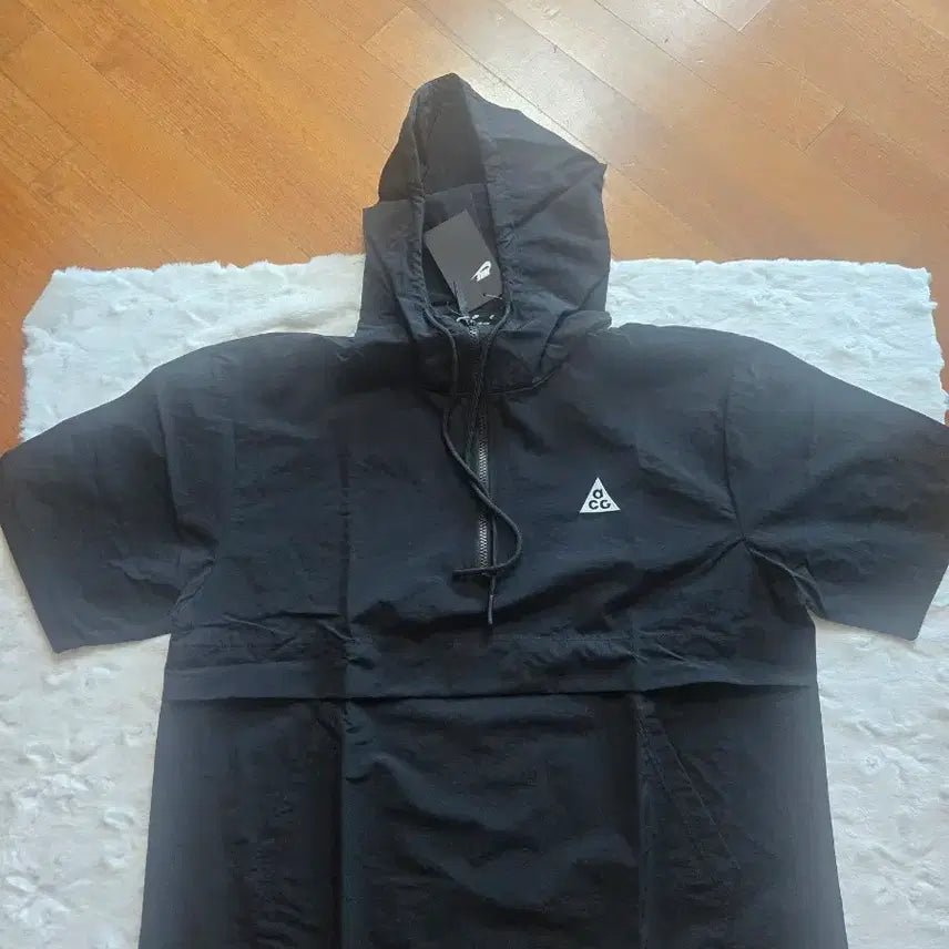 [BUNJANG] Nike ACG Short-Sleeve Anorak Black L(100) XL(105) / 나이키 ACG 반팔 아노락 블랙 L(100), XL(105)