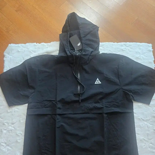 [BUNJANG] Nike ACG Short-Sleeve Anorak Black L(100) XL(105) / 나이키 ACG 반팔 아노락 블랙 L(100), XL(105)