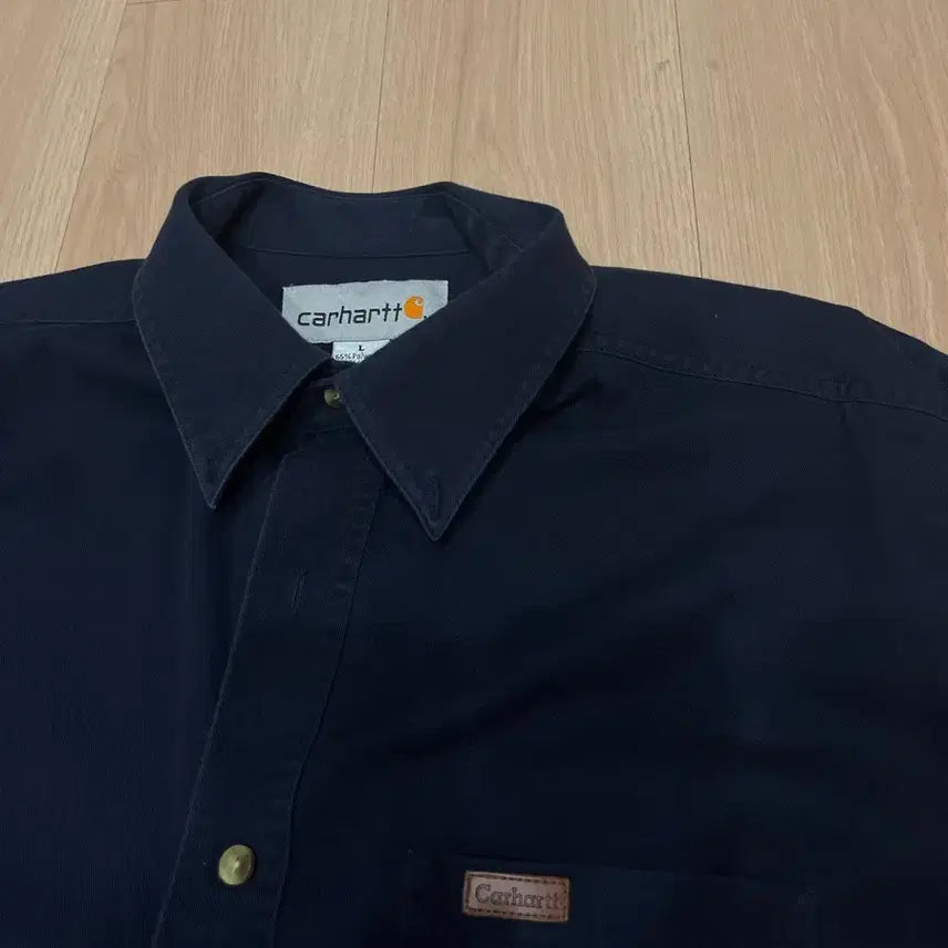 [BUNJANG] Carhartt Navy Shirt L / 칼하트 Carhartt 네이비 셔츠 (L)