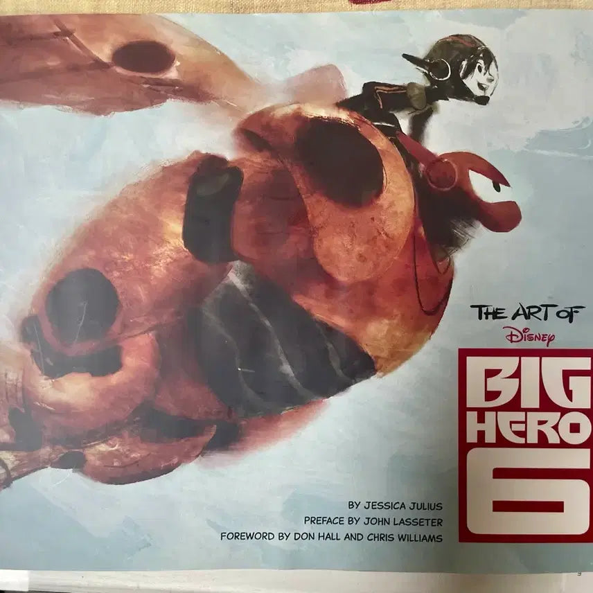 [BUNJANG] Disney Big Hero 6 Artbook Original Edition / 디즈니 빅히어로 아트북 원서