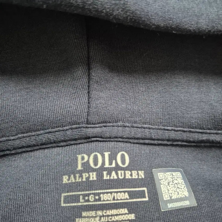 [BUNJANG] Polo Ralph Lauren Navy Hooded Zip-Up Jacket / 폴로 랄프 로렌 네이비 후드집업