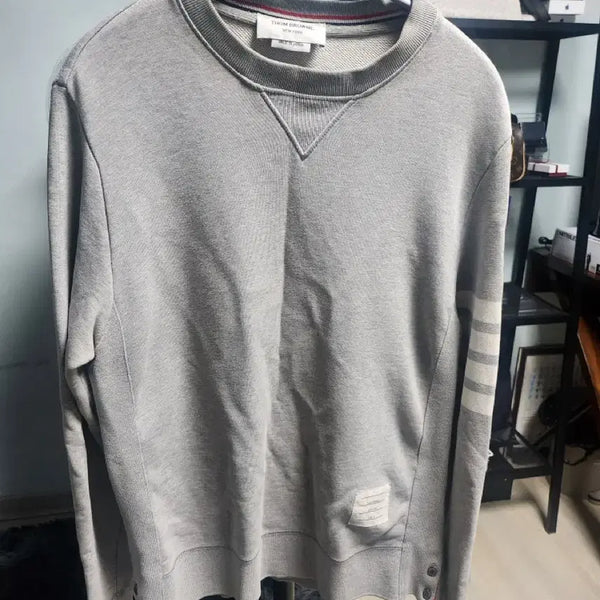 [BUNJANG] Thom Browne 3-Stripe Sweatshirt / 톰브라운맨투맨