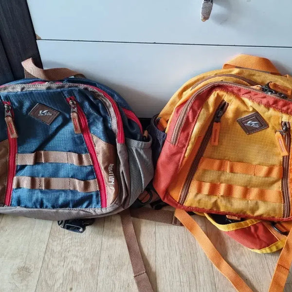 [BUNJANG] Kolping 9L Hiking Backpack Hip Pack Bundle Set / 콜핑 등산 배낭 힙색배낭 9리터 2개 일괄