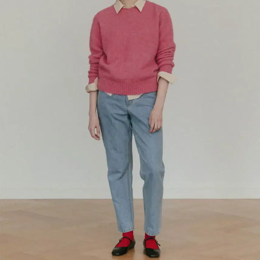 [BUNJANG] Sienne Condé Denim Light Blue Size S / 시엔느 콘데님 라이트블루 S사이즈