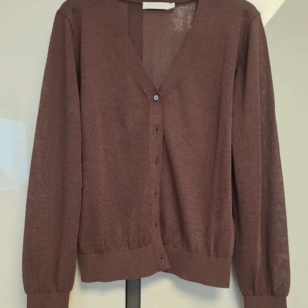 [BUNJANG] Giordano Brown Cardigan / 지오다노 브라운 가디건