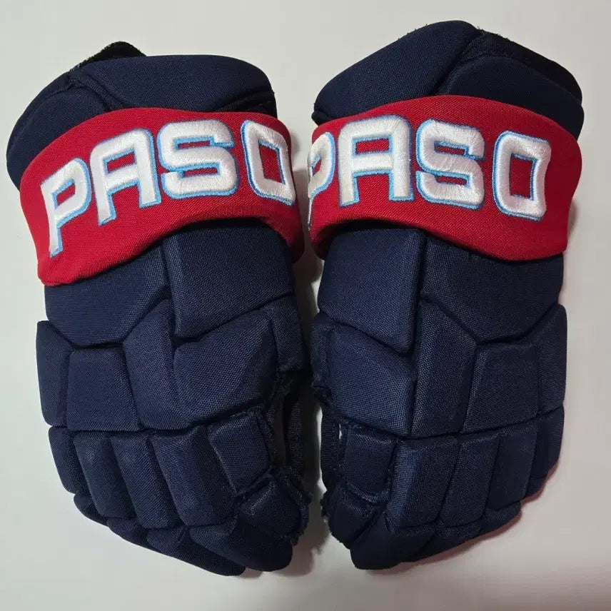 [BUNJANG] Paso Ice Hockey Gloves Navy 12-inch / PASO 아이스하키 글러브 NAVY 12인치 판매합니다