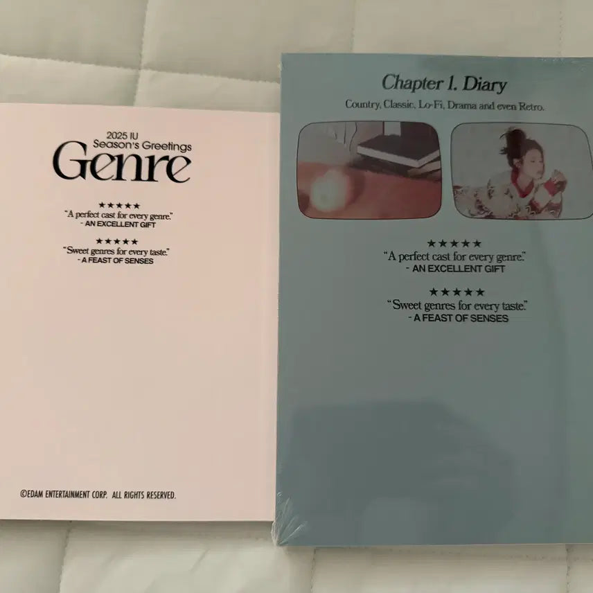 [BUNJANG] IU 2025 Season's Greetings Photobook (Unsealed) + Diary (Sealed) / 2025 아이유 시즌그리팅 사진집(개봉만함) + 다이어리(미개봉)