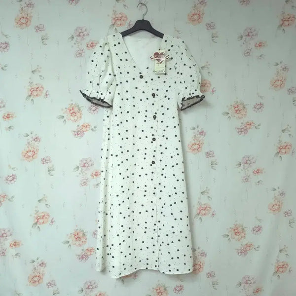[BUNJANG] Kuose Floral Long Dress / 택새것) 쿠오세 원피스 S