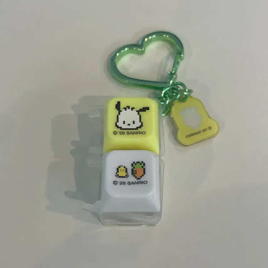 [BUNJANG] Sanrio Pochacco LED Keycap Keyring (Authentic) / 새상품  포차코 led 키캡 키링 산리오 정품