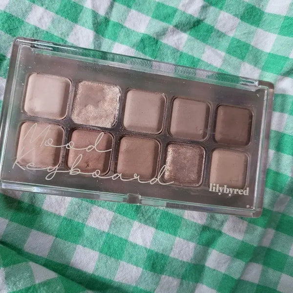 [BUNJANG] Lilybyred Mood Keyboard Eyeshadow Palette 9 Colors / 릴리바이레드 무드 키보드 아이섀도우 팔레트 9구
